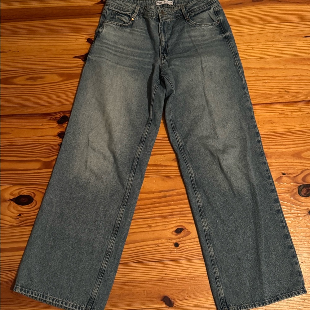 Zara Blue Denim Jeans